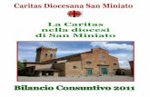 La Caritas nella diocesi di San Miniato · marsi sulla collaborazione con l’osservatorio dioce-sano in questo anno 2011 l’osservatorio ha realizza-to il 3° Dossier sulla povertà