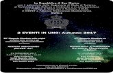 2 EVENTI IN UNO: Autunno 2017 - ateneotradizionale.it · Antichi astronauti: perchè no? La Repubblica di San Marino con il patrocinio della Segreteria di Stato al Turismo, al Territorio