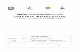 PIANO DI PROTEZIONE CIVILE DELLA CITTA’ DI LAMEZIA TERME · Il territorio comunale di Lamezia Terme si estende per circa 160 kmq dal livello del mare fino alla quota di .311 m e