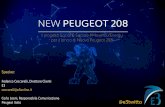 Il progetto Social & Sociale #MoveYourEnergy per il lancio ... · Il progetto Social & Sociale #MoveYourEnergy per il lancio di Nuova Peugeot 208 ... Da 15 anni sul mercato esplora