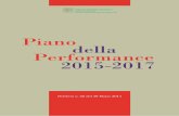 Piano della Performance 2015-2017 - AUSL.RE.IT · 4.1 Sviluppo delle risorse umane e ... nell’ambito della coerenza tra il ciclo della ... rende conto del perseguimento degli obiettivi