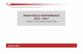 PIANO DELLA PERFORMANCE 2015 2017 - …images.at.camcom.gov.it/f/Trasparenza/Performance/78/7880_CCIAAAT... · Il processo seguito e le azioni di miglioramento del Ciclo ... obiettivi,