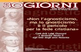 «Non l’agnosticismo, ma lo gnosticismo è il pericolo n 4-5... · In copertina: «Non lʼagnosticismo, ma lo gnosticismo è il pericolo per la fede cristiana». Così don Luigi