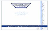 Foglio Informativo 2017 - TECNO ELECTRIC · ... 99‐4 “Guida per l'esecuzione di cabine elettriche MT/BT del ... Misura della resistenza di terra ... dell’Impedenza dell’Anello