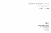 INSTRUZIONI PER L´USO - titan6.comtitan6.com/media/files/114-Manual_for_Printout_italiano.pdf · con un bastone plastificato e con feltro o stoppa. A ... Per il regolamento in derivazione