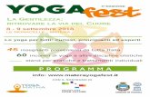 8 - 9 settembre 2018 - Yoga Fest 2017 – Matera · CON LA VIA DELLA GENTILEZZA 12.30 - 13.45 - Sala C - (pratica yoga) - CARLA NATALONI INTRODUZIONE ALLO YOGA ORMONALE PER LA SALUTE
