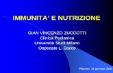 IMMUNITA’ E NUTRIZIONE - sipps.it · Immunità e Nutrizione. Immunità e Nutrizione. Immunità e Nutrizione Brown KH, J Nutr 2003. I bambini con HIV/AIDS , a causa della loro depressa
