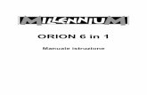 ORION 6 in 1 - museoscacchi.files.wordpress.com · - Orion 6 in 1 - Istruzioni - - 2 - Indice 1 MANUALE DI AVVIO RAPIDO 5 1.1 Inserimento delle pile 5 1.2 Scegliere un gioco. 5 1.2.1