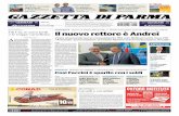 Il nuovo rettore Ç Andrei - Rotary Parma Est · Varoli PAG. 15 O A N E L L AT FO N T Chiuso il baracchino della torta fritta Ed Ç polemica Piovani, De Carli PAG. 18 In edicola CON