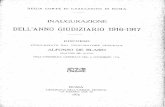 Relazione inaugurale Corte di Cassazione di Roma 1916-17 · questa Ronla Augusta" la gran Madre antica, ... che dà in olocausto la vita, per la più ... l'Inghilterra, il Belgio,