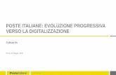 POSTE ITALIANE: EVOLUZIONE PROGRESSIVA ... - …forges.forumpa.it/assets/Speeches/24929/co09_paoluci_domenico.pdf · Intermediario e generatore di valore aggiunto per PA/imprese e