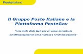 Gruppo Poste Italiane - risorsecomuni.it · Attraverso un continuo processo di evoluzione ed innovazione Poste Italiane si propone sempre più come azienda di riferimento in grado
