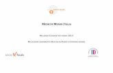 B C 2013 R F C - Home - Medicus Mundi Italia · 2015-11-23 · Bilancio Consuntivo 2013 Parte I - Relazione andamento Raccolta Fondi 2013 2011 6 0 20 40 60 80 100 120 Posta Cassa/Assegno