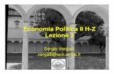 Economia Politica II H-Z Lezione 3 - digidownload.libero.itdigidownload.libero.it/sustainability/Didattica/Lez3.pdf · In economia chiusa, la domanda di beni può essere espressa