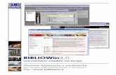 BW4 Brochure P FR - centrobalducci.org · Mediante semplici finestre di input-ouput l’utente dispone di uno strumento che consente il completo controllo della gestione dei dati