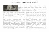 WILLIAM SHAKESPEARE - gliamicidellabiblioteca.weebly.com · più emblematici dell’età elisabettiana. Nella sua produzione compare l’uomo formatosi con i conflitti religiosi e