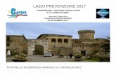 LAZIO PREVENZIONE 2017 - Cosipscosips.it/ws0101/wp-content/uploads/2017/11/Francescato-Angelo.pdf · Non esiste un solo paziente con SC ma è possibile individuare diversi profili