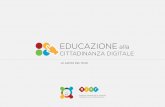 slide educazione digitale copy - icviapalmieri.gov.it · Civica Digitale Per contrastare il linguaggio dell’odio e fornire alle ragazze e ai ragazzi le competenze e gli strumenti