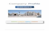 Company Profile - comsecservizi.com · Via L. Pirandello 19 Pag. 3 di 10 - - Vers. 4 20089 - Rozzano (MI) Cultura e conoscenze professionali - Know how ed esperienza orientati alle
