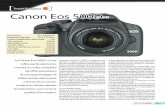 Canon Eos 500D - Fotografia.it - Il primo portale della fotografia. · 2009-09-02 · infine la messa a fuoco manuale. L’interfaccia in Live View è stata sensi- ... La Eos 500D