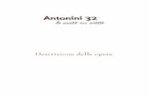 Tipologie di appartamento - antonini32.comantonini32.com/media/Capitolato_Antonini32.pdf · - Centralino da incasso - Videocitofono - Suoneria portoncino ingresso - Un punto luce