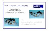 CATALOGO LABEM ITALIA - labem-microwave.it Italia - Catalogo - 2012.pdf · angolo di curvatura. Il massimo VSWR su tutta la gamma di frequenza, nonché le dimensioni standard, sono