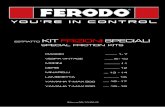 catalogo Ferodo vespa - ecat.ferodoracing.com · Serie modifica frizione 4 dischi conduttori + 3 dischi condotti acciaio blu + 6 molle FCS 0507 MML Serie modifica frizione 4 dischi