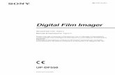 Digital Film Imager - pro.sony · R1.5m. 3 Indicazioni EMC importanti per l’uso in ambienti medicali † Il UP-DF550 necessita di precauzioni speciali per quanto riguarda l’EMC