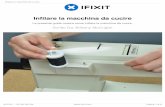 Infilare la macchina da cucire - ifixit-guide-pdfs.s3 ... · Infilare la macchina da cucire ... si può interferire con la tensione del filo nella macchina da cucire, e a quel punto