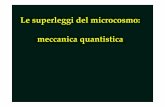 Le superleggi del microcosmo: meccanica quantistica · Diffr ele. Onde di de Broglie e orbite atomiche: la lunghezza d’onda deve essere tale da creare ... probabilità classica