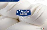 LINEA STABILMIX - Montebianco · È una base ad elevata digeribilità, senza lattosio, con fibre aggiunte. L’utilizzo di un particolare latte in polvere delattosato di altissima