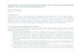 Commento alle Linee Guida Europee 2013 sulla coronaropatia … · 2017-09-21 · la valutazione anatomica non invasiva dell’albero coronarico con l’uso della “angio-TAC” (figura