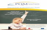 PQM-PON “Potenziamento degli apprendimenti nell’area ... PROGETTI/PQM_brochure.pdf · Scuola Secondaria di I grado Progetto realizzato con il contributo del Fondo Sociale Europeo