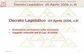 Decreto Legislativo 09 Aprile 2008, n.81-Figure della sicurezzasttan.it/appunti/Sicurezza/D_Lgs_81-2008_01-soggetti... · 2018-10-18 · Decreto Legislativo 09 Aprile 2008, n.81 ...