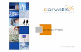 Corvallis Company Profile 2012 - Strutture | UniTrentosala/events2012/PEC2012_CORVALLIS_PROFILO.pdf · Banche, Assicurazioni, Pubblica Amministrazione, Industria e Servizi Corvallis