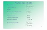 Funzioni Elementari 1/2 - mozzanica.net · • Funzioni trigonometriche y =x y =ax y =log a (x) = = = tan( ) cos( ) sin( ) y x y x y x. Funzioni Elementari 2/Funzioni Elementari 2/2