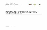 APAT - Benvenuti su UniCA Eprintsveprints.unica.it/786/1/64-MANUALE_GERMOPLASMA_(2006).pdf · di un progetto per la costruzione della più grande banca mondiale del seme delle piante