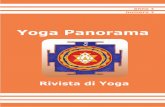 Yoga Panorama - yogacentrohara.files.wordpress.com · dell’individuo (Fiori di Bach, alimentazione, naturopatia, ecc.) ... yoga ha come scopo di far raggiungere e mantenere chiarezza