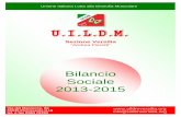 Bilancio Sociale 2013-2015 - uildmversilia.org · Telethon e Regione Lombardia ...
