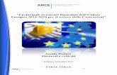 “I principali strumenti finanziari dell’Unione Europea ...€œI...Europea 2014-2020 per il settore delle Costruzioni” Guida Pratica Elementi e criticità Edizione Settembre