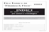 INDICI - Finanza e Fisco on line: il sito del settimanale ... · Gli aspetti elusivi delle “ cessioni d’azienda frazionate ”..... n. 34 pag. 2880 CARLO DI IORIO Giustizia Tributaria