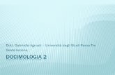 Dott. Gabriella Agrusti – Università degli Studi Roma Tre ...lps.uniroma3.it/wp-uploads/2013/11/Doc-2-Lezione-06.pdf · DOCIMOLOGIA 2 Dott. Gabriella Agrusti – Università degli
