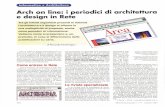 Arch on line: i periodici di architettura e design in Rete · la presentazione di una intervista a Sottsass. Alcune copertine de "L 'Arca" in una pagina dell'elegante sito della ...
