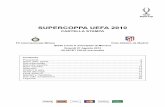 SUPERCOPPA UEFA 2010 - it.uefa.com · • E’ la prima volta che si sfidano due allenatori spagnoli in Supercoppa UEFA. Nel 1993 si trovarano di fronte, l’uno contro l’altro,
