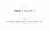 Mondo dell'arte - Labontlabont.it/.../uploads/2012/06/Santarcangelo_Mondo-dellarte.pdf · Dickie ritiene quello di mondo dell'arte, così come formulato da Danto, ossia nei termini