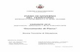 COMUNE di SALE MARASINO · VARIANTE 2015 (approvazione – deliberazione n. 46 del 15 Dicembre 2016) ... il Documento di piano, il Piano dei Servizi e il Piano delle Regole. Tutte