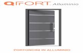 Brosura tehnica usi aluminiu - IT - 20 februarie 2018 - v0.29 · PDF fileOpzionale: La porta può essere fornita con un pulsante giorno/notte che può attivare/disattivare la chiusura
