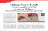 Nikon View NX2: il corredo della vostra Nikon · il programma Capture NX2 è possibile inviare le immagini a tale software: un comodo pulsante lancia l’applicazione che carica le