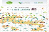 2018 RELAZIONE - statigenerali.org · RELAZIONE SULLO STATO DELLA GREEN ECONOMY si ringraziano per il sostegno a questa pubblicazione: 2018. RELAZIONE SULLO STATO DELLA GREEN ECONOMY