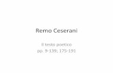 Remo Ceserani - UniBG testo poetico - pdf 13062.pdf · diversi dall’autore: poeti provenzali (trovatori), testi on accompagnamento musicale recitati dai giullari di corte. 3.2.